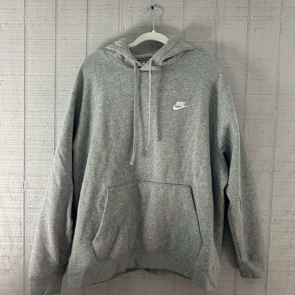 Nike Heather Gray Men's Hoodie